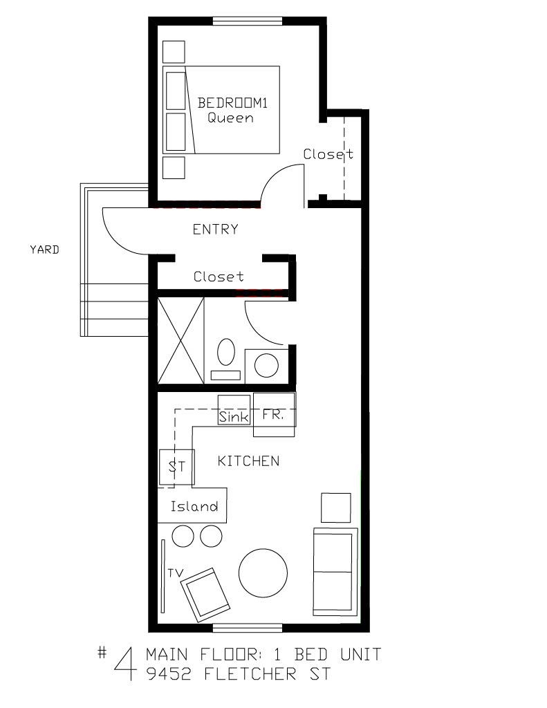 Unit 1 Bed - 9452 Fletcher Street, Chilliwack 5